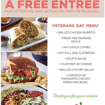 Chili's - Chili's is grateful to Veterans and GIs as HAS daily Military and Veterans Discount and free meal on Veterans Day. - Tex-Mex Near Me - Reno, Nevada Chili's - Chili's is grateful to Veterans and GIs as HAS daily Military and Veterans Discount and free meal on Veterans Day. - Tex-Mex Near Me - Reno, Nevada