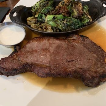 Prime Cut Cafe & Wine Bar - The prime rib with brussel sprouts. - Steakhouses Near Me - Orange, California