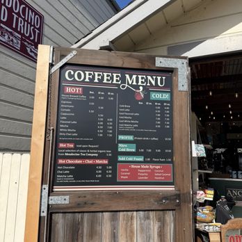 Anchor and Grind - Menu - Coffee & Tea Near Me - Fort Bragg, California Anchor and Grind - Menu - Coffee & Tea Near Me - Fort Bragg, California