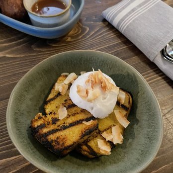 Musang Seattle - Cornbread bibingka and coconut sorbet - Filipino Near Me - Seattle, Washington Musang Seattle - Cornbread bibingka and coconut sorbet - Filipino Near Me - Seattle, Washington