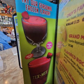Chuy's - Specialty margarita: Raspberry - Tex-Mex Near Me - Cedar Park, Texas Chuy's - Specialty margarita: Raspberry - Tex-Mex Near Me - Cedar Park, Texas