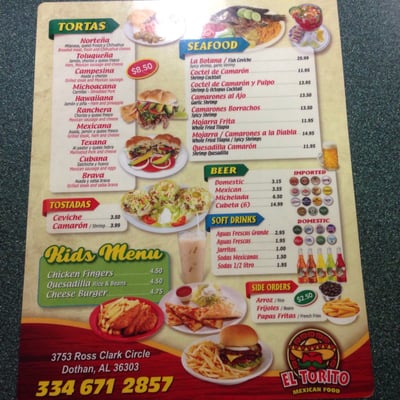 Menu photo 2 Supermercado El Torito Dothan, AL