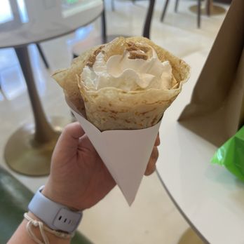 Happymix Creperie - Crepe is made while you wait.   Great treat - if you are in McKinney - go get one! - Creperies Near Me - McKinney, Texas
