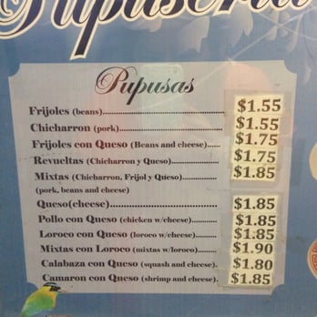 Pupuseria Emanuel - Pupusa menu - Salvadoran Near Me - Houston, Texas Pupuseria Emanuel - Pupusa menu - Salvadoran Near Me - Houston, Texas