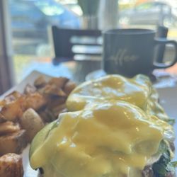 West Street Cafe - Green melt benedict