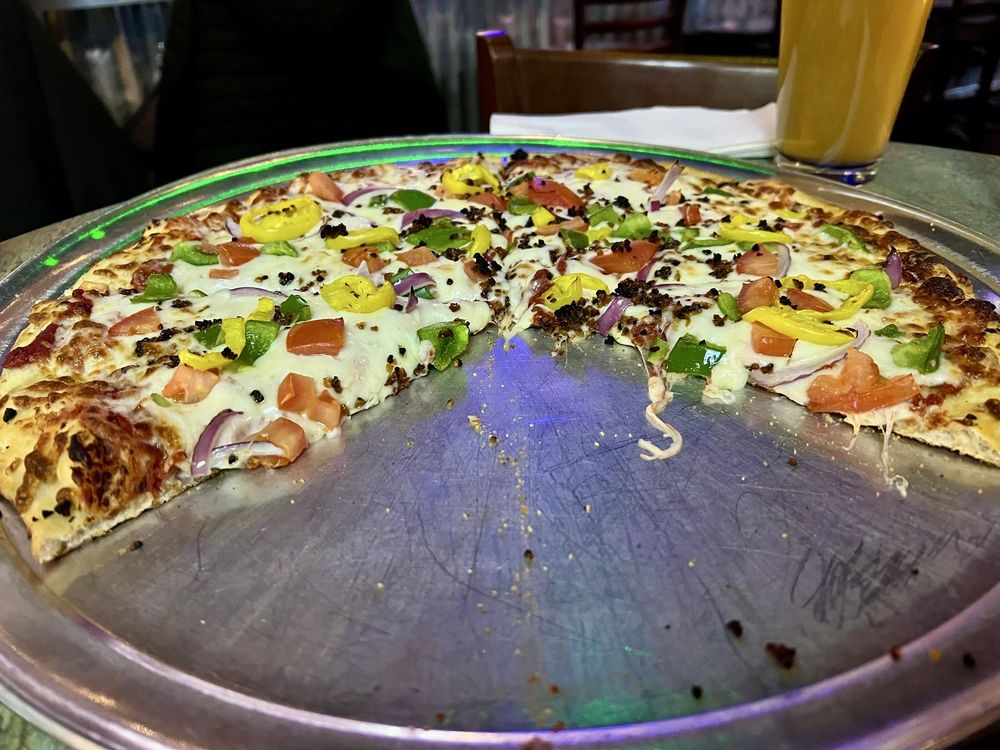 Food from Over the Moon Pub and Pizza