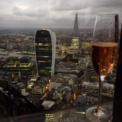 Vertigo 42 - Beautiful views and delicious champagne and appetizers!