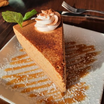 de Fuego - Pumpkin Cheesecake ($11) - Latin American Near Me - Clackamas, Oregon