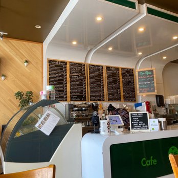 Cafe Hue - the interior of a coffee shop - Creperies Near Me - San Diego, California