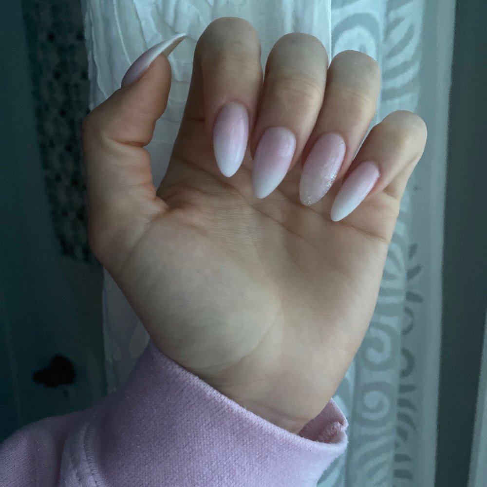 Husker Nails & Spa - Dip powder ombré stiletto manicure - real nails - Nail Salons Near Me - Lincoln, Nebraska Husker Nails & Spa - Dip powder ombré stiletto manicure - real nails - Nail Salons Near Me - Lincoln, Nebraska
