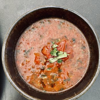 Root Down - Watermelon gazpacho - New American Near Me - Denver, Colorado Root Down - Watermelon gazpacho - New American Near Me - Denver, Colorado