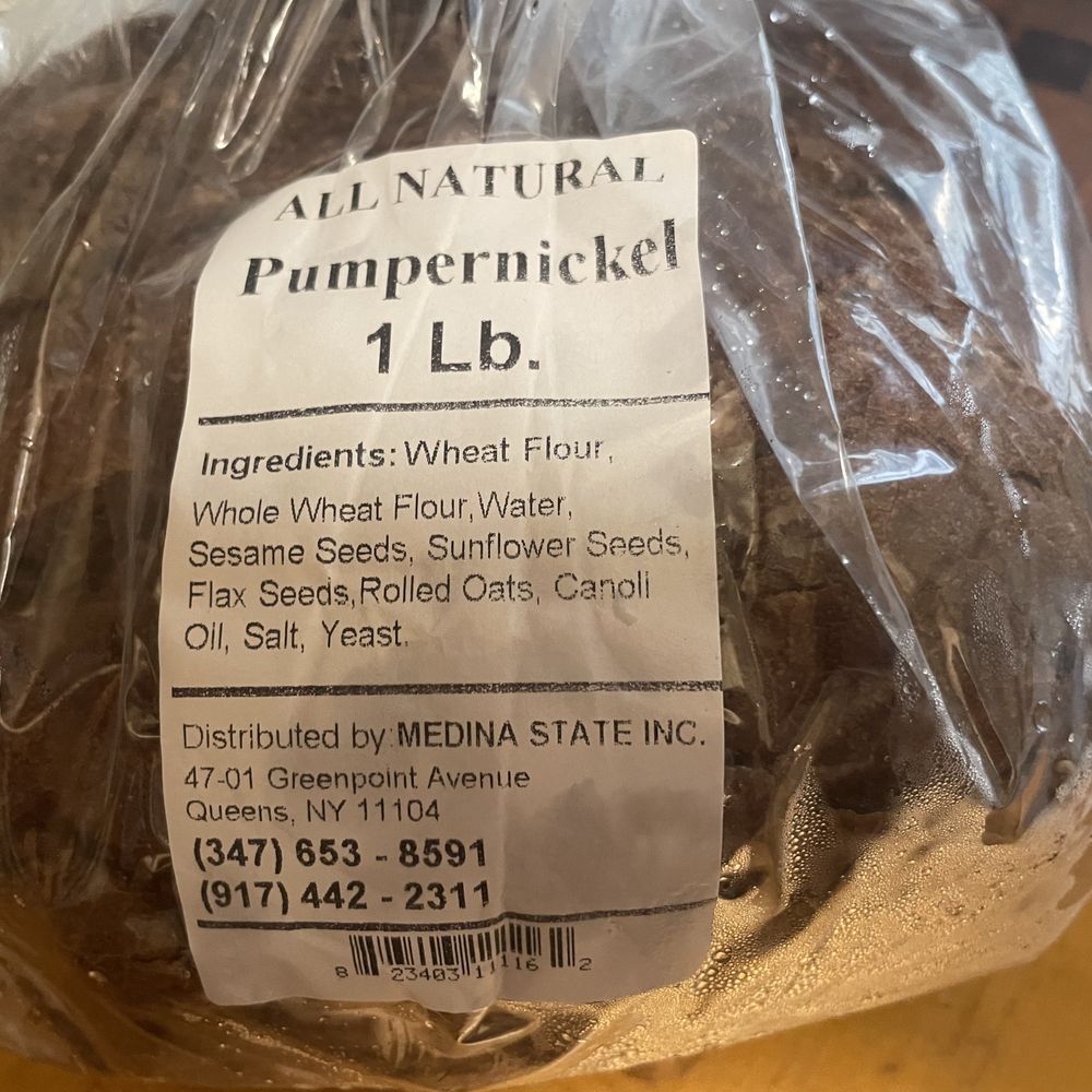 Westside Market NYC - Package label on loaf of bread. - Grocery Near Me - New York, New York
