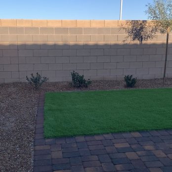 MBA Landscaping Service - Pavers, rock, turf, plants, and a tree - Landscaping Near Me