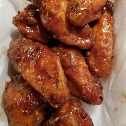 Rockin' Pizza N Chicken - Honey garlic wings
