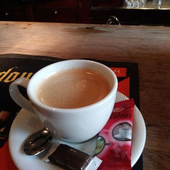 Bauhaus - Great coffee, made all the better with a complimentary accompaniment of a speculoos cookie. - Hostels Near Me - Bruges, VWV