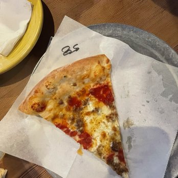 Best Pizza & Brew Oceanside - Specialty Pizza Slice - Hot Honey and Sausage - Pizza Near Me - Oceanside, California