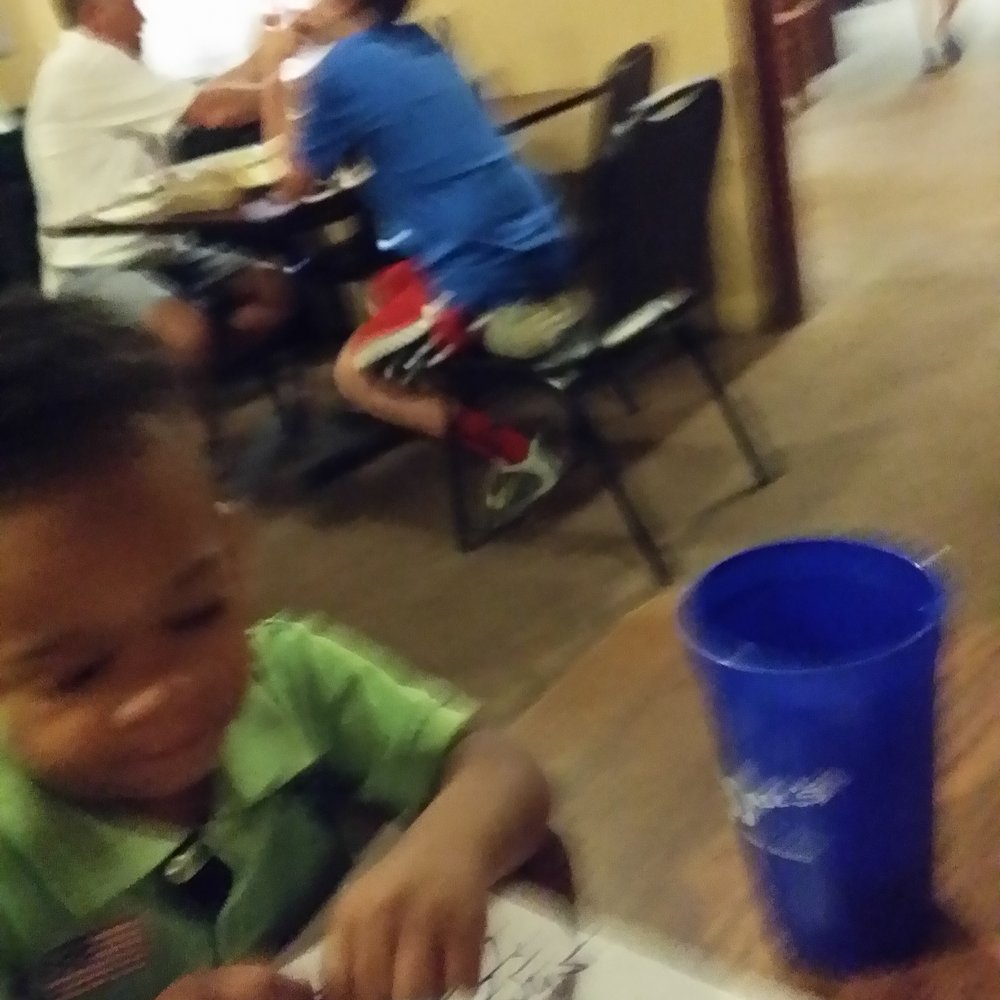 Kendall's Restaurant - Happy coloring todler! - American Near Me - Noble, Oklahoma Kendall's Restaurant - Happy coloring todler! - American Near Me - Noble, Oklahoma