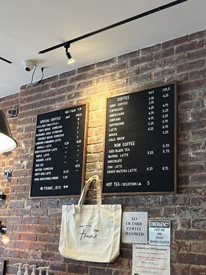 Menu photo 4 Frame Coffee New York, NY Menu photo 4 Frame Coffee New York, NY