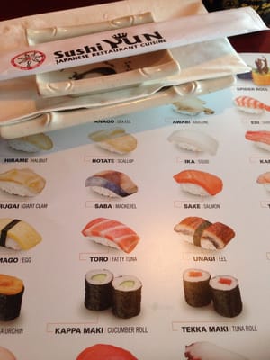 Menu photo 7 Sushi Yun Orange, CA