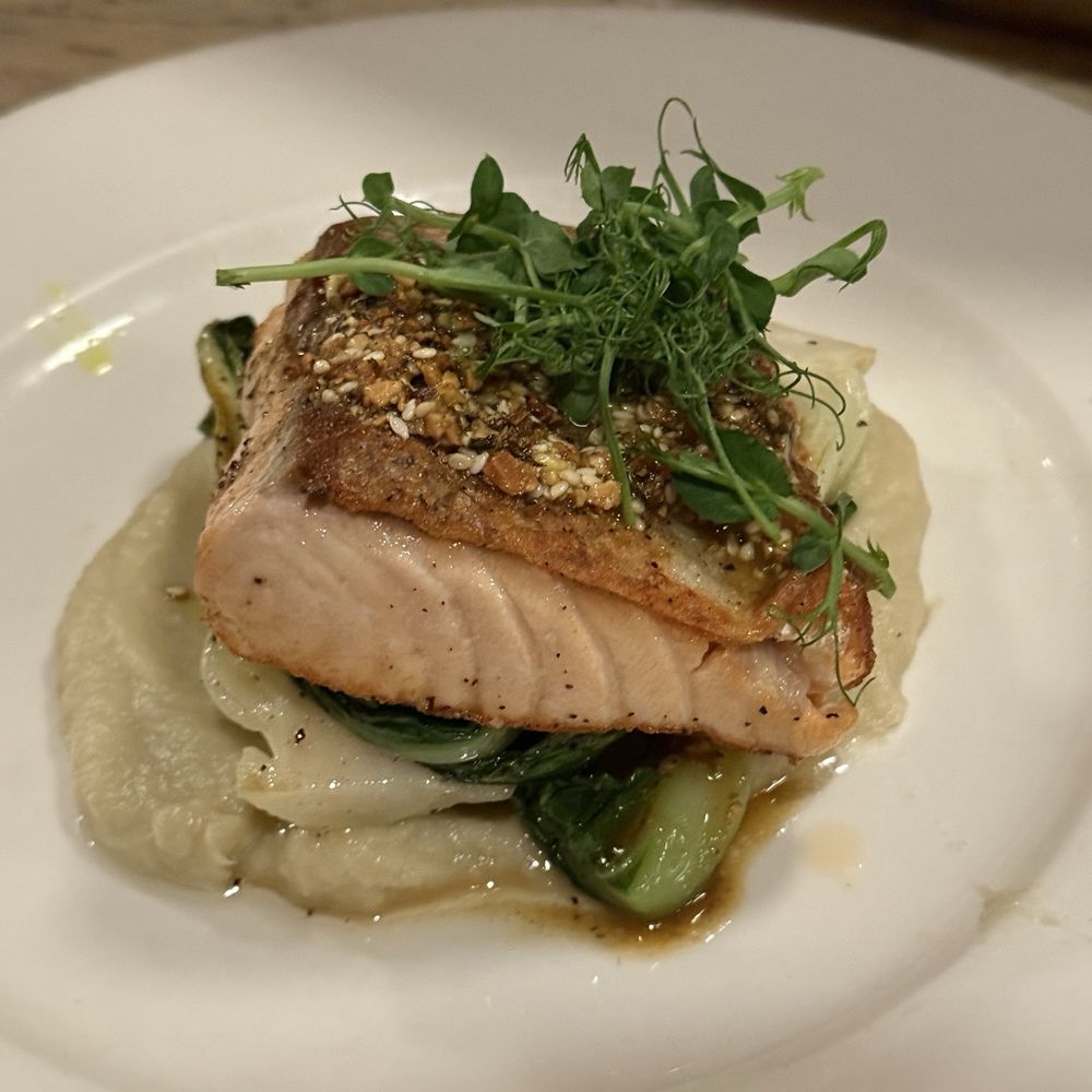 Kubeh - Dukkah Salmon - Middle Eastern Near Me - New York, New York
