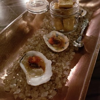 Black Rabbit - Roasted oysters, ferments, shallots, oyster crackers - Tapas/Small Plates Near Me - Nashville, Tennessee