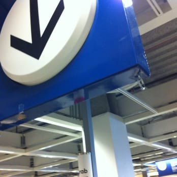IKEA - See the little hooks? That's for the cash-only signs - Kitchen & Bath Near Me - Brooklyn, New York