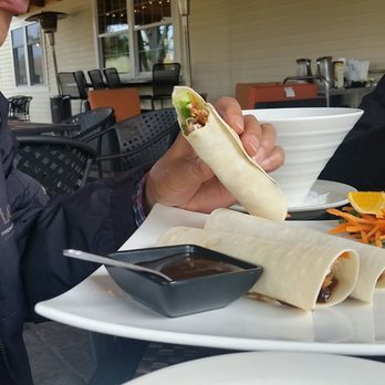 Pink Basil - Duck roll - Asian Fusion Near Me - Mystic, Connecticut