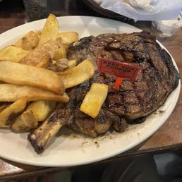 Bone Bone-In Ribeye* steak fries