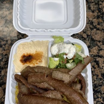 The Green Olive - #5. Gyro Meat Platter - Mediterranean Near Me - Long Beach, California