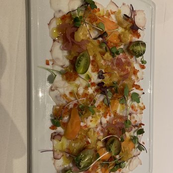 Ariel - Octopus carpaccio - French Near Me - San Juan, Puerto Rico
