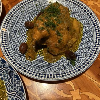 Casablanca - Cornish chicken with lemon and olives - Moroccan Near Me - Kailua, Hawaii