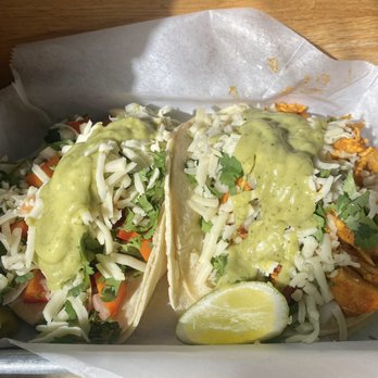 La Victoria Taqueria - Veggie + Chicken Tacos + cheese - Mexican Near Me - Beverly, Massachusetts La Victoria Taqueria - Veggie + Chicken Tacos + cheese - Mexican Near Me - Beverly, Massachusetts