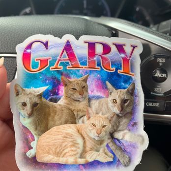 Image On - Gary sticker - Screen Printing/T-Shirt Printing Near Me - Santee, California