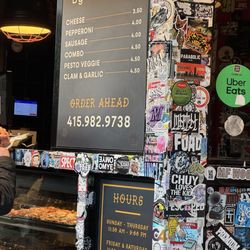 Golden Boy Pizza - Menu
