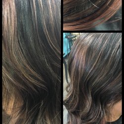 Pash Salon - Rose brown hair color