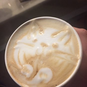 JJ Bean Coffee Roasters - "Catpuccino"...so funny! - Coffee & Tea Near Me - Vancouver, British Columbia