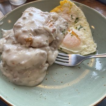 First Watch - Biscuits and turkey and sausage gravy with eggs. - Breakfast & Brunch Near Me - San Antonio, Texas First Watch - Biscuits and turkey and sausage gravy with eggs. - Breakfast & Brunch Near Me - San Antonio, Texas