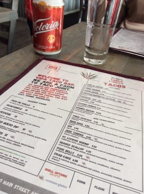 Menu photo 8 Vida Taco Bar Annapolis, MD