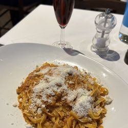 Mediterraneo - Tagliatelle veal ragout and Kir Royal