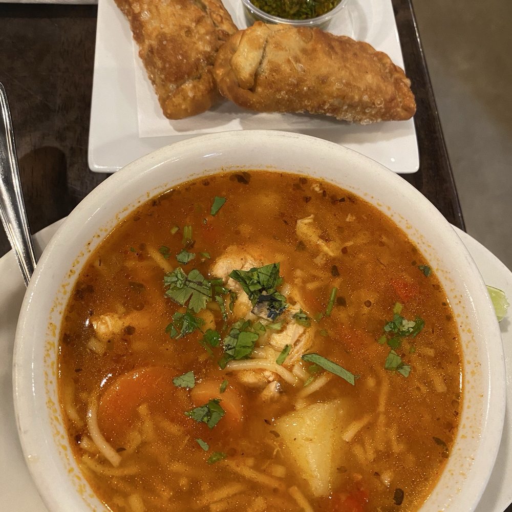 Chango Kitchen - Fricase de Pollo Chicken Stew with Potatoes Chicken Empanadas - Latin American Near Me - Hoboken, New Jersey Chango Kitchen - Fricase de Pollo Chicken Stew with Potatoes Chicken Empanadas - Latin American Near Me - Hoboken, New Jersey