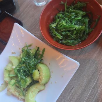Sushi Factory - Cucumber & seaweed salads - Sushi Bars Near Me - San Diego, California