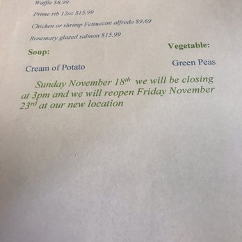 Sunrise Eatery - Opening at new location on Friday November 23. - American Near Me - Zephyrhills, Florida