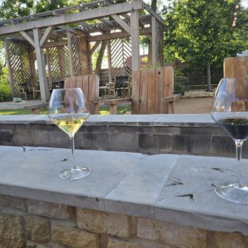 Ferris & Fletch Wine - Wine in the backyard - Wine Bars Near Me - Fredericksburg, Texas