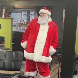 Chris' Hair Studio - Santa stopped by too let us know we were on the nice list this year. Thank you Santa