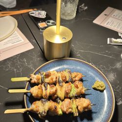 Oak & Coal - Chicken yakitori Instagram: @hungrytamale