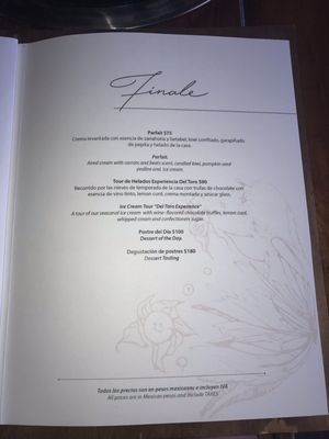 Menu photo 1 Don Tomas Restaurant El Porvenir, BCN Menu photo 1 Don Tomas Restaurant El Porvenir, BCN