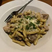 Photo of Due' Cucina Italiana - Capitol Hill - Seattle, WA, United States. Mushroom &amp; White Truffle oil with pork sausage
