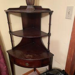 Crossroads Marketplace - Corner cabinet w drawer