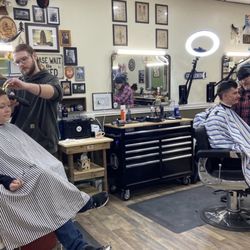 Sweet Grass Barber Co. - Barber shop interior