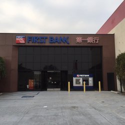 First Bank - They moved..